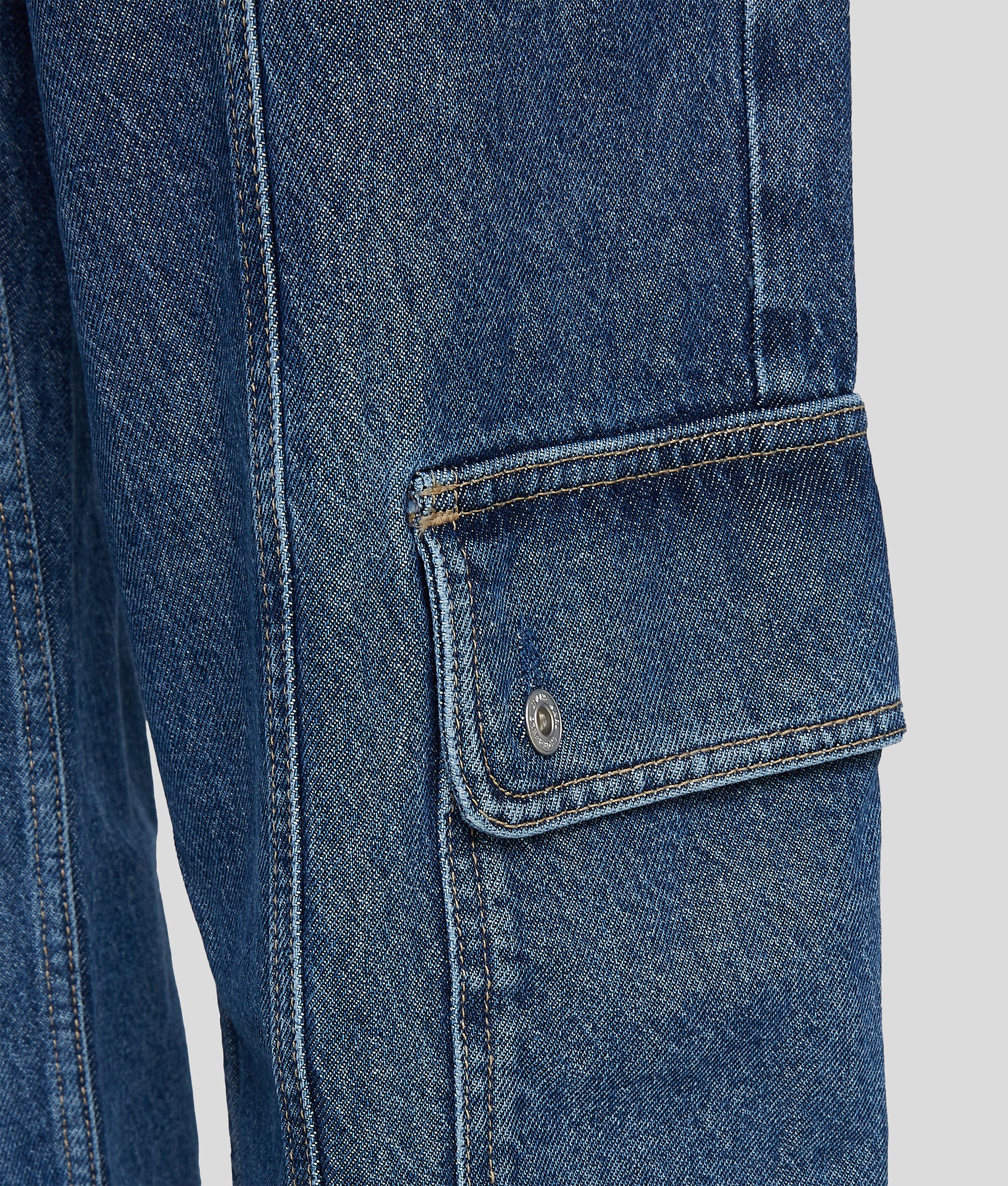 (image for) Bright KLJ Mid-Rise Relaxed Utility Jeans